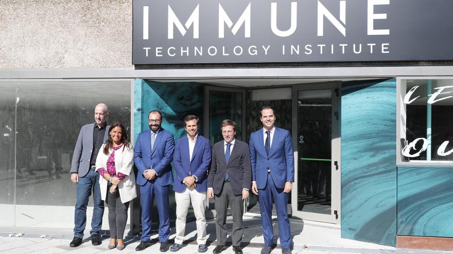 Ignacio Aguado participa en la inauguración del IMMUNE Technology Institute