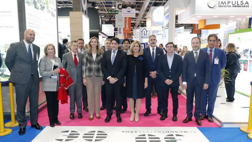 David Pérez participa en la inauguración del Salón Inmobiliario Internacional de Madrid