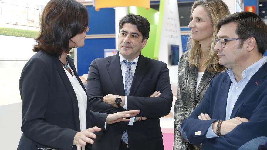 David Pérez participa en la inauguración del Salón Inmobiliario Internacional de Madrid