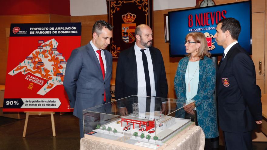 Pedro Rollán durante a presentación