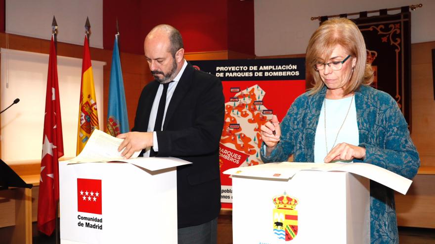 Pedro Rollán durante a presentación