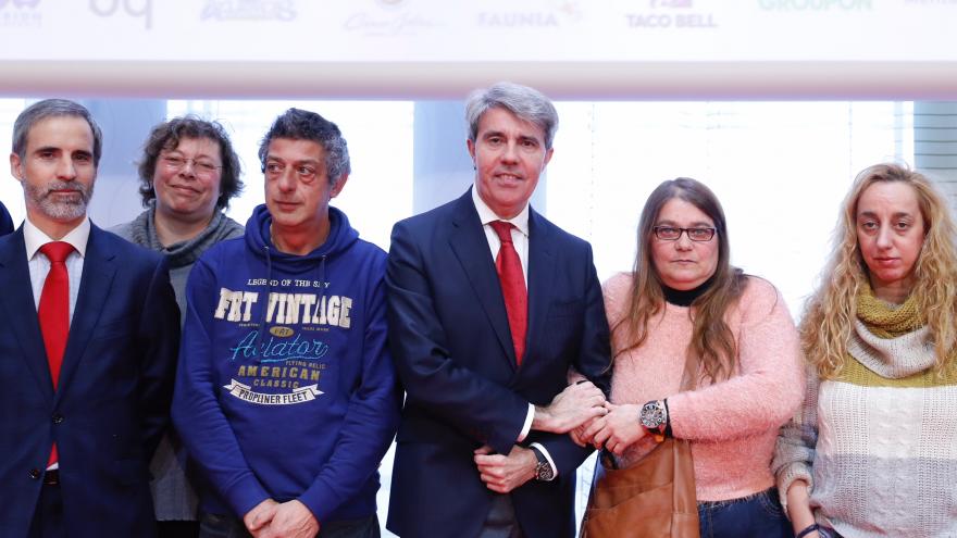 Ángel Garrido durante la presentación de la la App ‘Contigo’