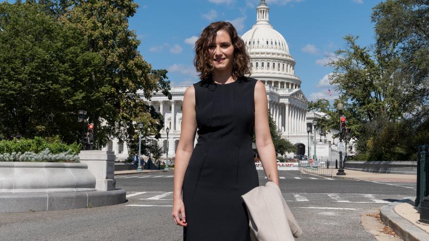 La presidenta en el Capitolio