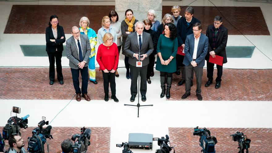 Reunión con el Comité de Expertos del Nuevo Coronavirus