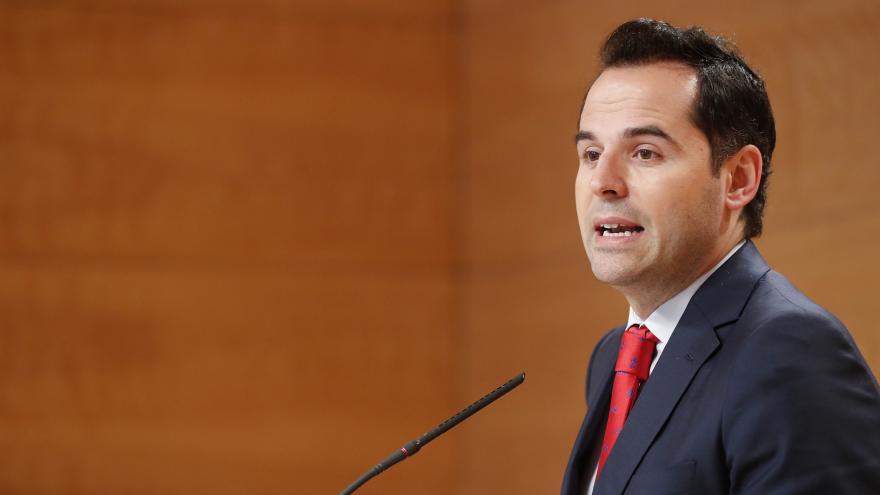 Ignacio Aguado durante la rueda de prensa posterior al Consejo de Gobierno