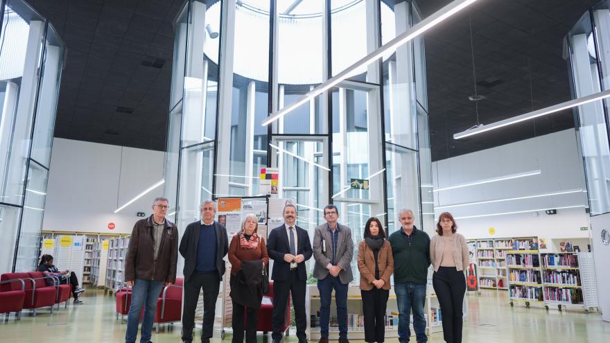 El consejero Mariano de Paco Serrano en el homenaje al escritor Luis Martín-Santos en el centenario de su nacimiento