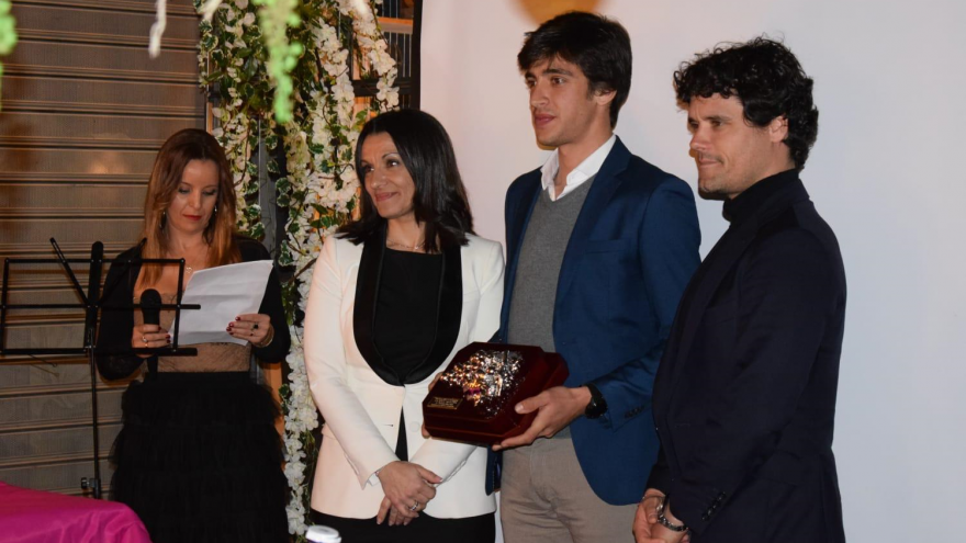 Miguel Abellán clausura la entrega de los premios Club Taurino San Martín Fernando Rivera    