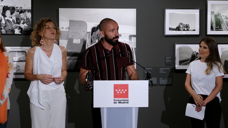 Jaime de los Santos, consejero de Cultura, Turismo y Deportes, ha presentado la exposición