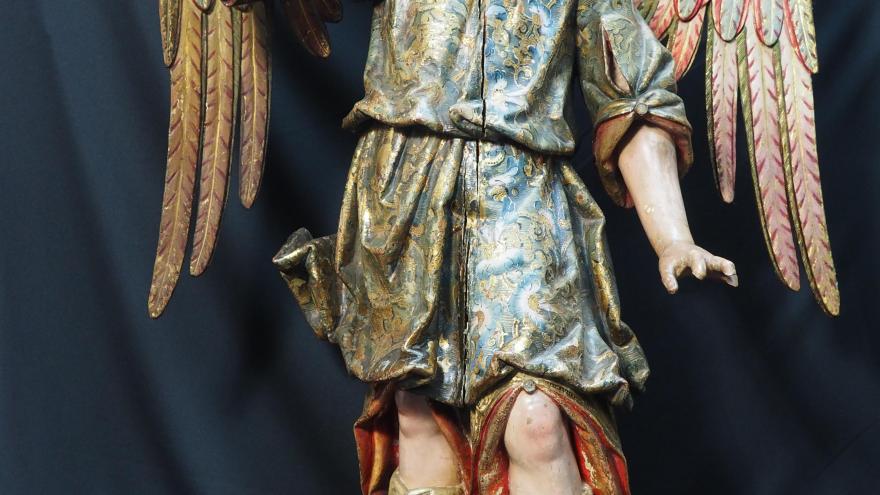 Sculpture of Saint Raphael the Archangel