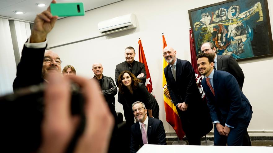 La presidenta en la Universidad Complutense