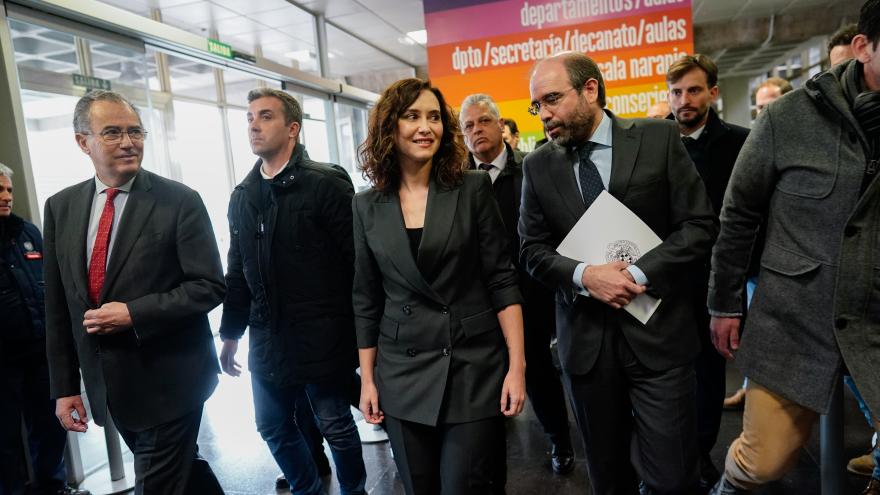 La presidenta en la Universidad Complutense