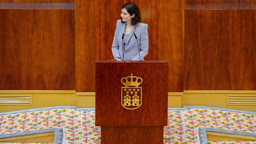 La presidenta en el discurso de investidura