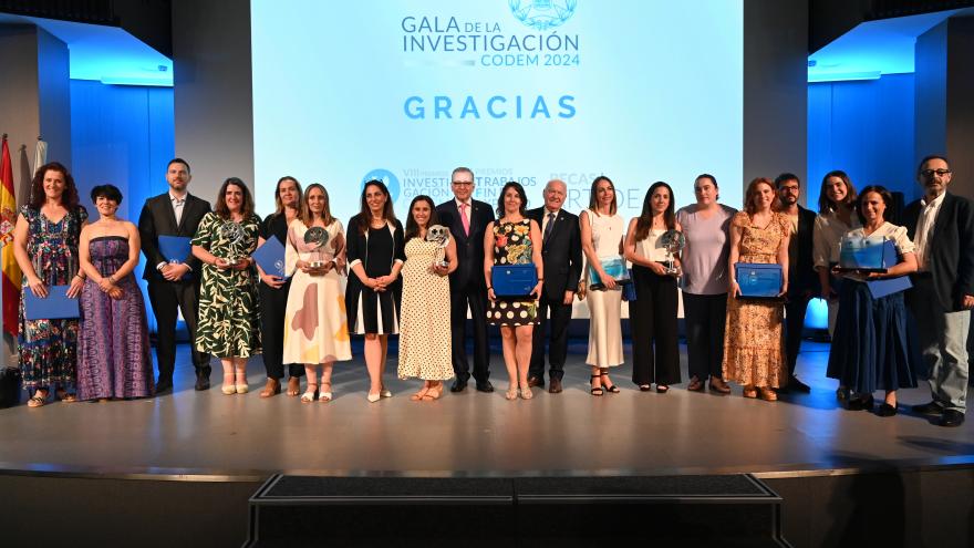 Gala de Investigación de enfermeria 2024 grupo premiados