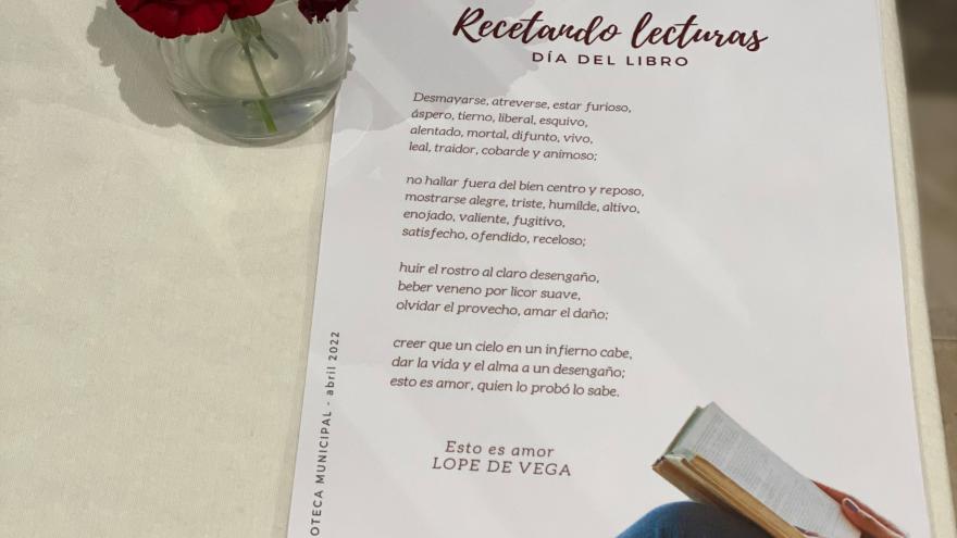 Un soneto de amor de Lope de Vega, una de las Recetas Literarias