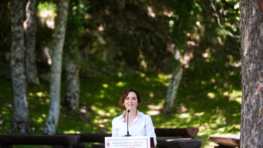 La presidenta Isabel Díaz Ayuso