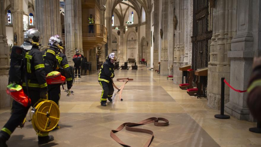 Simulacro catedral de Alcalá 