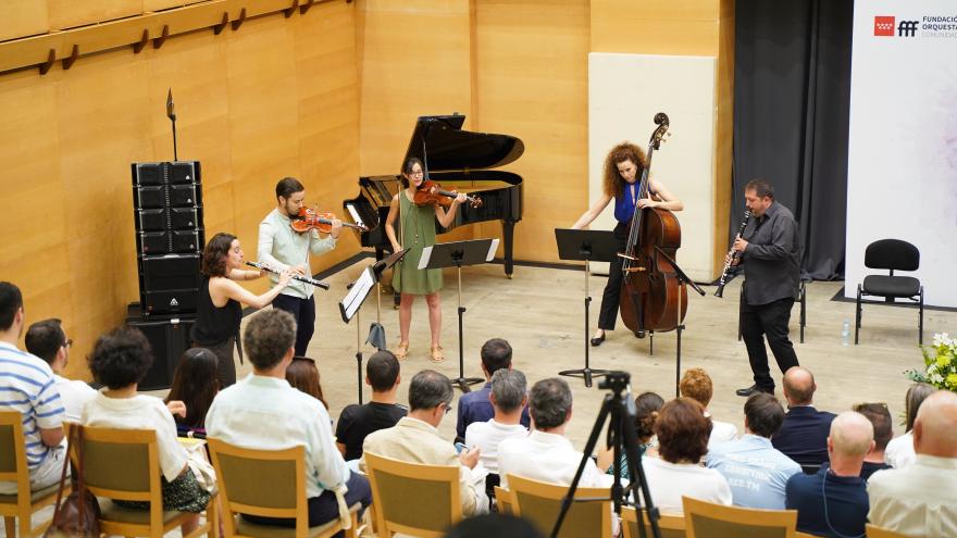 El concierto de presentación