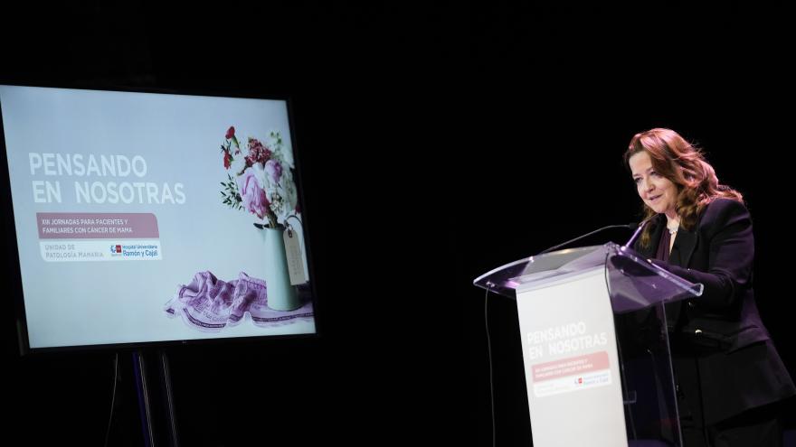 La Comunidad de Madrid ampliará el programa de detección precoz del cáncer de mama a todas las mujeres de entre 45 y 74 años  La consejera Matute