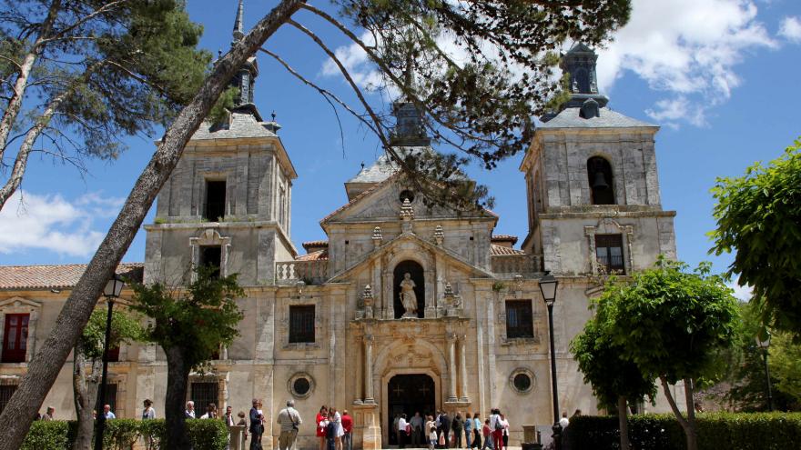 Fachada de la Iglesia de San Francisco Javier en Nuevo Baztán