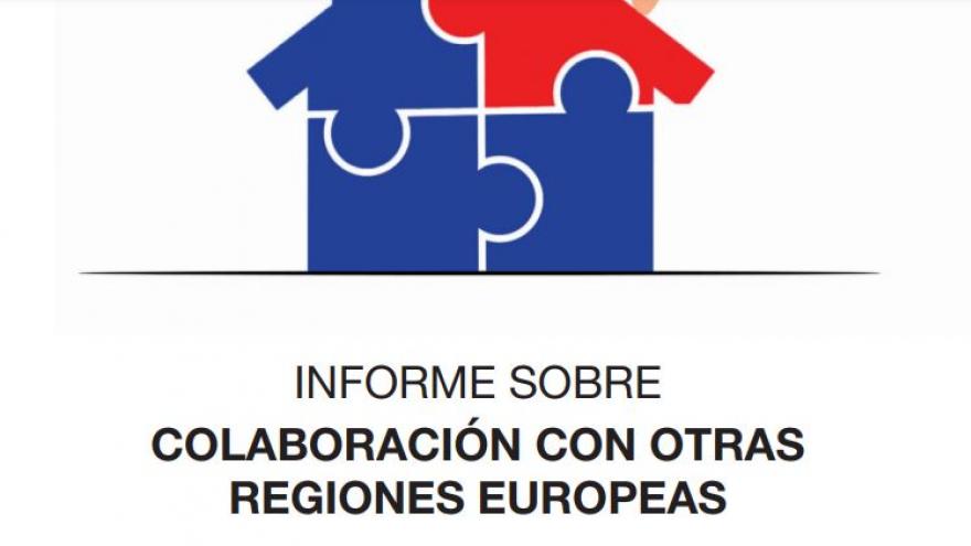 Cover of the Report on collaboration with other European regions