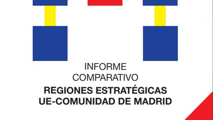 Cover of the Comparative Report of the strategic regions of the EU and the Community of Madrid