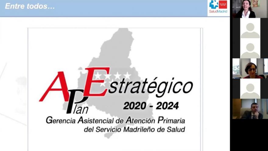 Portada del Plan Estratégico de Atención Primaria 2021