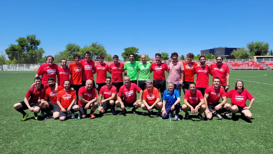 Séptimo Partido Hospital Universitario Infanta Leonor con la Asociación de Veteranos del Rayo Vallecano