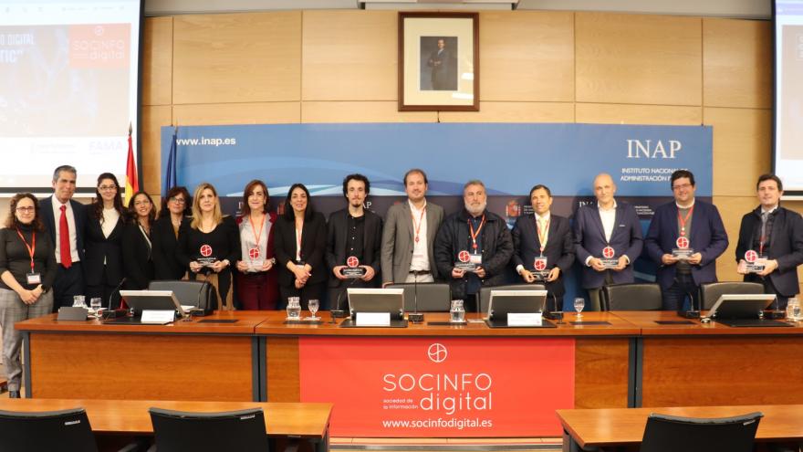 Recursos Humanos del Servicio Madrileño de Salud recibe un premio de la agenda de Salud Digital