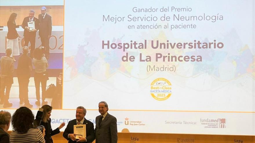 Entrega Premio BIC Neumología