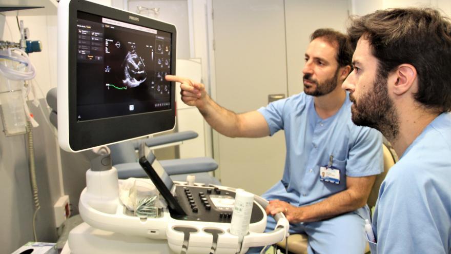 El cardiólogo José Alberto de Agustín, jefe de la Unidad de Imagen Cardiovascular del Hospital Clínico San Carlos