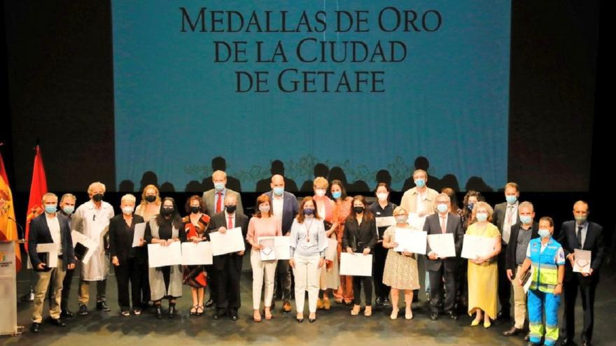 Los centros de salud de Getafe reciben la Medalla de Oro por su labor durante la pandemia