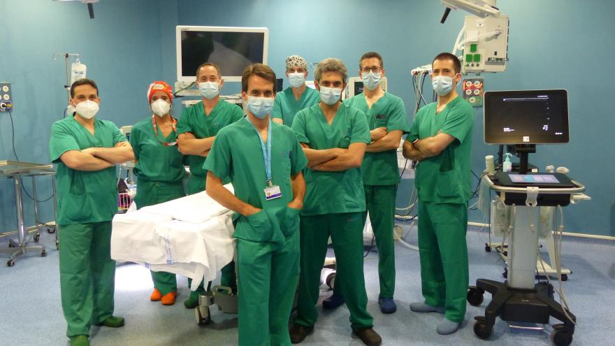Profesionales del servicio de Cirugía Ortopédica y Traumatología Hospital Universitario Infanta Leonor