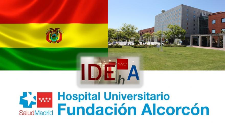 Visita delegación Boliviana en Hospital de Alcorcón Centro Simulación IDEhA