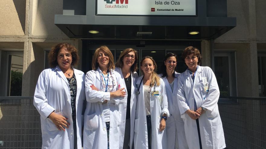 Profesionales tutores del Centro de Salud Isla de Oza de Madrid