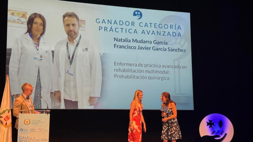 Premio del Colegio de Enfermería a Investigación del Hospital Infanta Cristina 