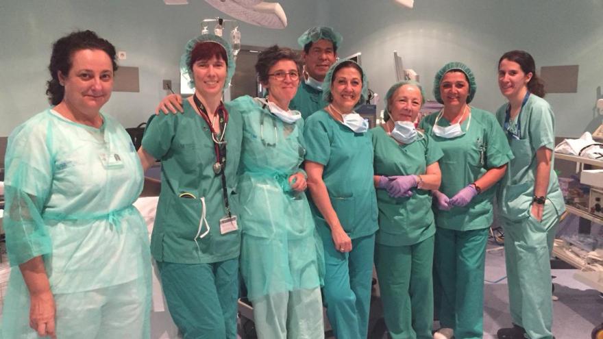 Profesionales Unidad de Broncoscopias y Técnicas Respiratorias Servicio de Neumología Hospital de Getafe Equipo que ha implantado la nueva técnica