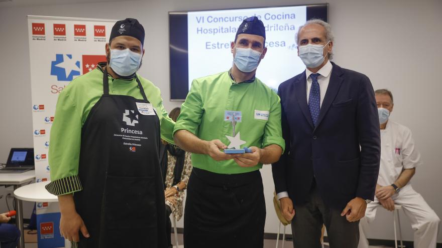 El consejero durante el acto