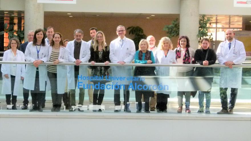 La viceconsejera de sanidad en el Hospital público Fundación Alcorcón