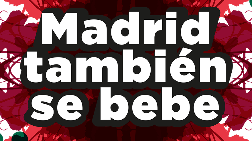 Gráfica Exposición Madrid también se bebe_