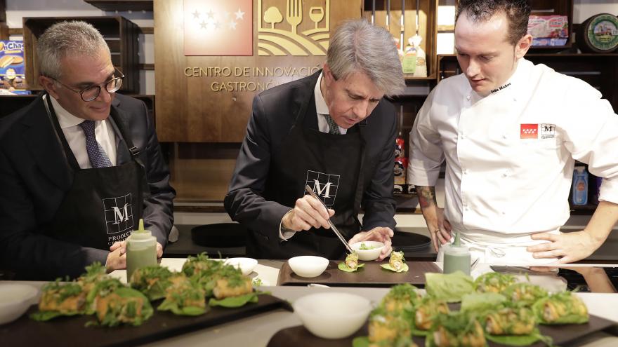 Garrido inaugura el Centro de Innovación Gastronómica de la Comunidad de Madrid