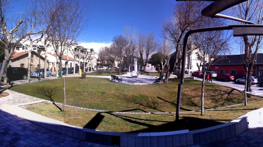 Imagen de la Plaza del Doctor Gereda en Navacerrada