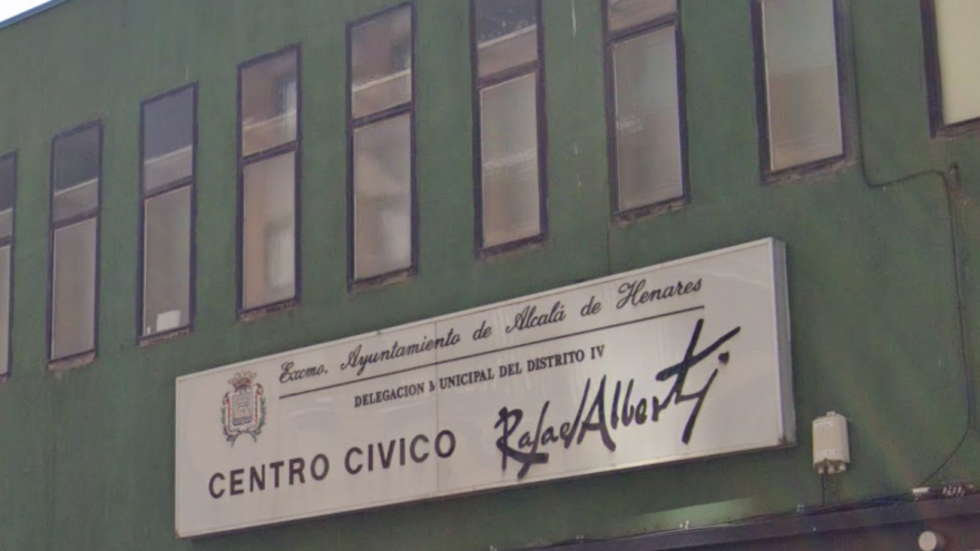 Exterior Centro Cívico Biblioteca  Rafael Alberti Alcalá de Henares