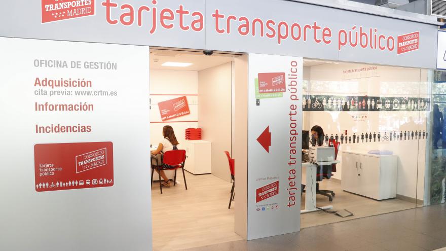 Oficina de Gestión  para los usuarios de la Tarjeta de Transporte Público