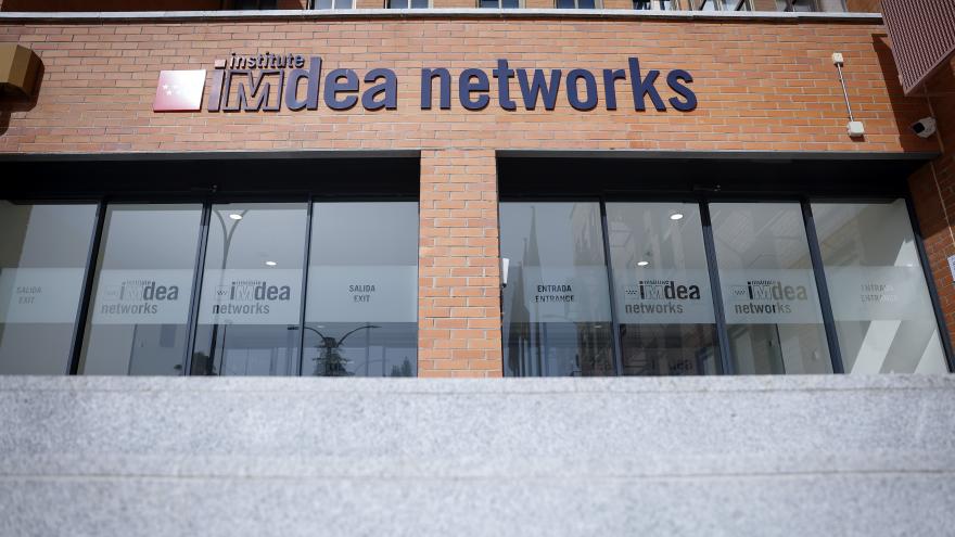 Fachada del edificio de IMDEA Networks 1