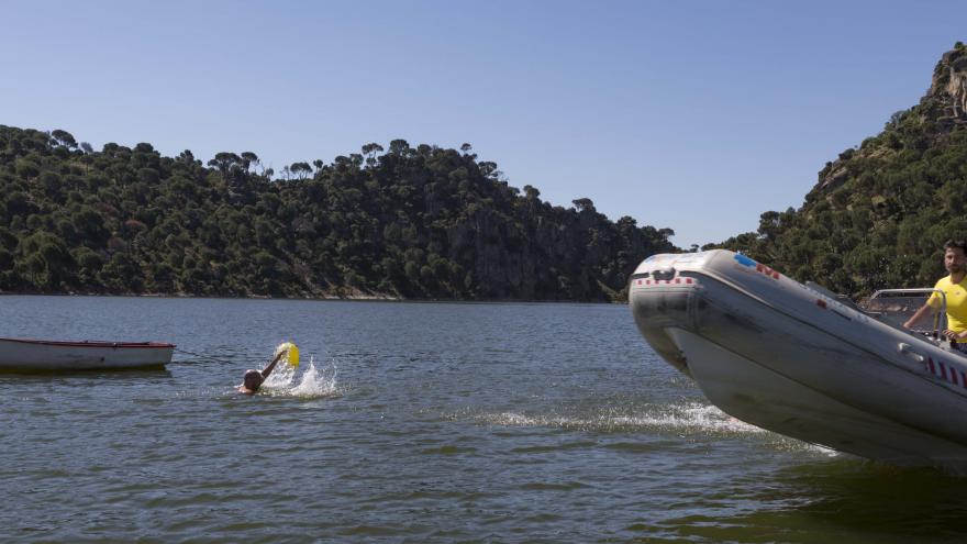 Salvamento en el Pantano de San Juan