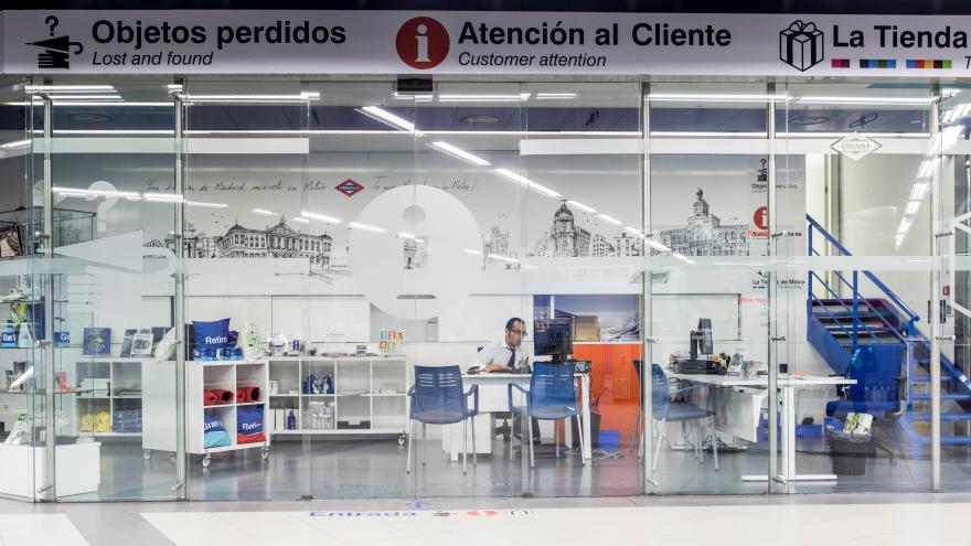 Oficina de Centro de Atención al Cliente de Metro de Madrid en Plaza de Castilla