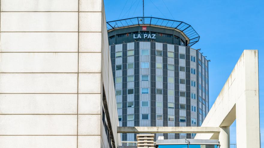 Vista del Hospital La Paz