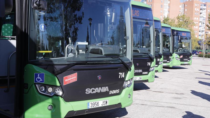 Autobuses interurbanos de la Comunidad de Madrid