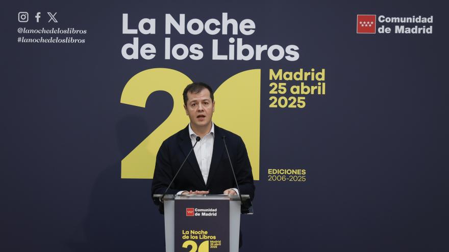 Martín presenta La Noche de los Libros