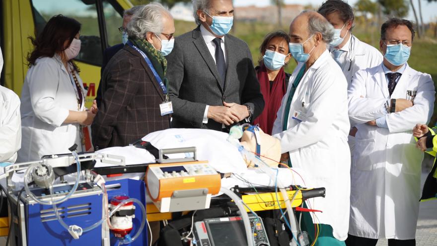 Enrique Suiz Escudero ha presentado el protocolo que permite mejorar la supervivencia en complicaciones respiratorias